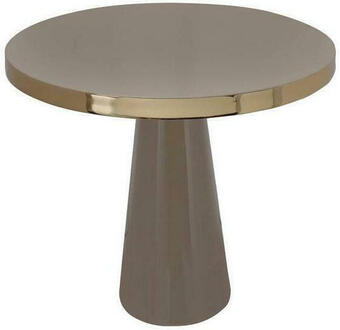 Möbelix Beistelltisch art deco taupe/goldfarben Angebot