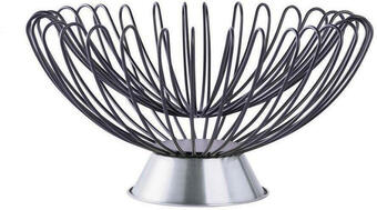 Möbelix Dekoschale malibu schwarz/ silbern eisen dxh: 37x22 cm Angebot