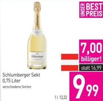 Sutterlüty Schlumberger Sekt 0,75 Liter Angebot