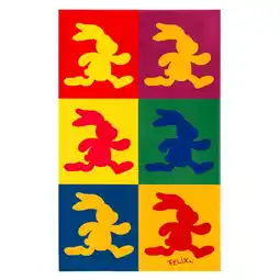 Möbelix Kinderteppich felix der hase bunt 100x160 cm Angebot