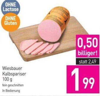 Sutterlüty Wiesbauer Kalbspariser 100 g Angebot