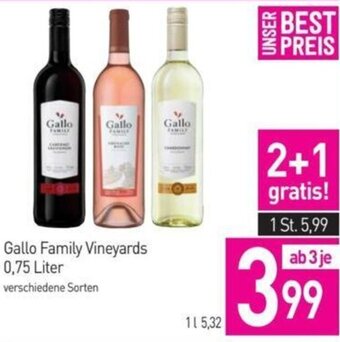 Sutterlüty Gallo Family Vineyards 0,75 Liter Angebot