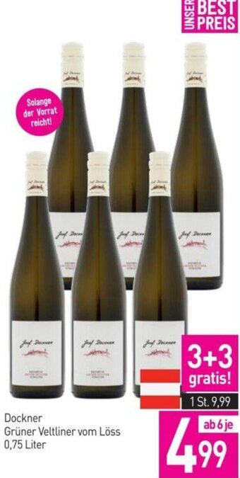 Sutterlüty Dockner Grüner Veltliner vom Löss 0,75 Liter Angebot