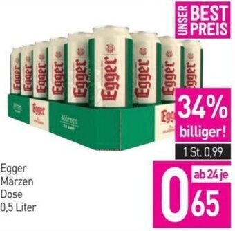 Sutterlüty Egger Märzen Dose 0,5 Liter Angebot