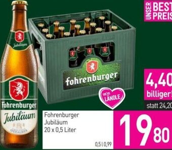 Sutterlüty Fohrenburger Jubiläum 20 x 0,5 Liter Angebot