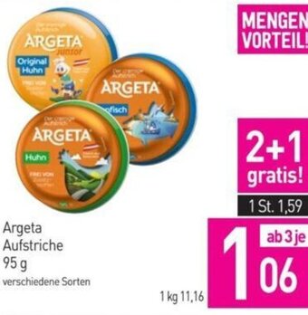 Sutterlüty Argeta Aufstriche 95 g Angebot