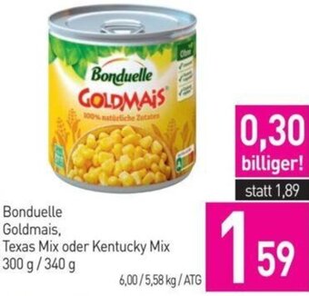 Sutterlüty Bonduelle Goldmais, Texas Mix oder Kentucky Mix 300 g/ 340 g Angebot