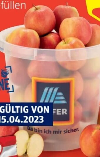 Hofer Äpfel evelina Angebot