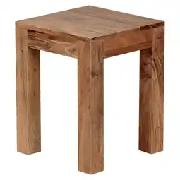 Möbelix Beistelltisch massivholz mumbai, akazie Angebot