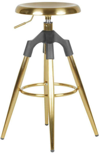 Möbelix Barhocker drehbar goldfarben, beine konisch Angebot