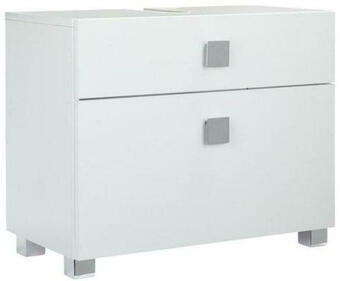 Möbelix Waschbeckenunterschrank quadra b: 65 cm weiß Angebot