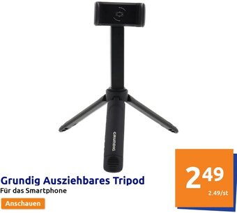 Action Grundig Ausziehbares Tripod Angebot