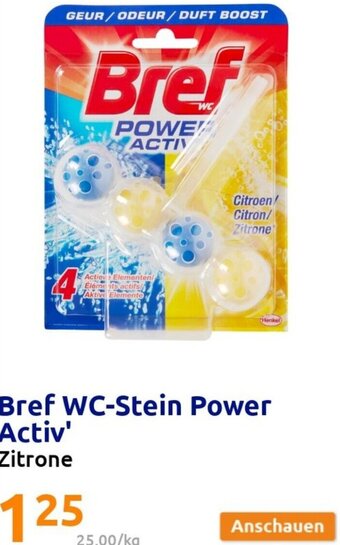 Action Bref WC-Stein Power Activ' Zitrone Angebot