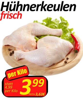 Wurstico Hühnerkeulen per kilo Angebot
