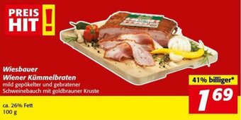Nah&Frisch Wiesbauer Wiener Kümmelbraten 100 g Angebot
