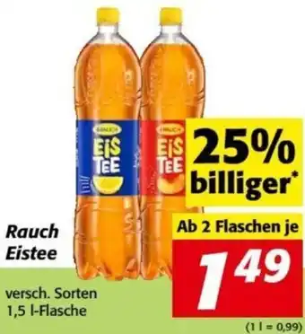 Nah&Frisch Rauch Eistee 1,5 L Angebot