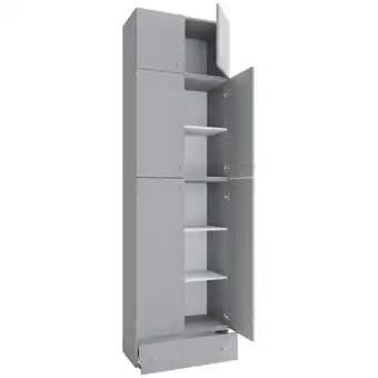 XXXLutz Kleiderschrank in grau, weiß Angebot