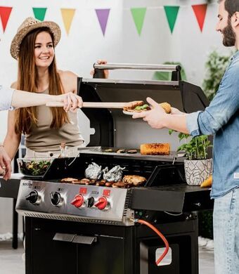 Hofer Gasgrill boston pro 4 kr turbo ii Angebot