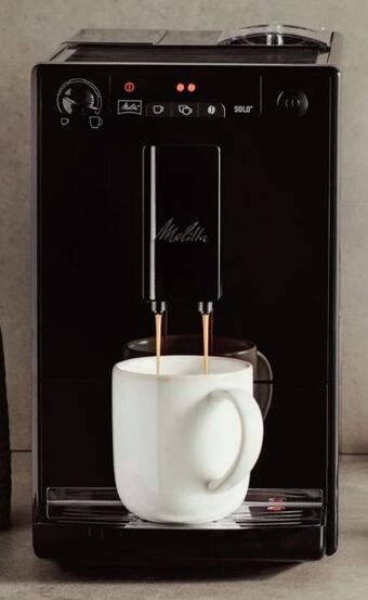 Hofer Kaffeevollautomat caffeo solo pure black Angebot