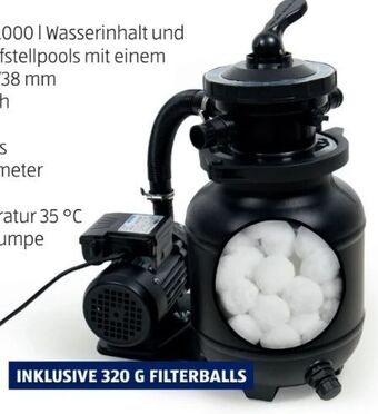 Hofer Filteranlage active balls+ Angebot