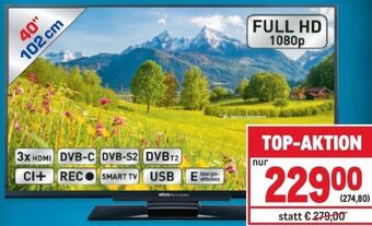 Metro Led tv 40.76fts Angebot