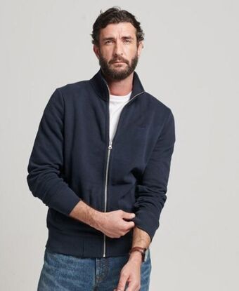 Superdry Organic cotton vintage logo zip track top Angebot