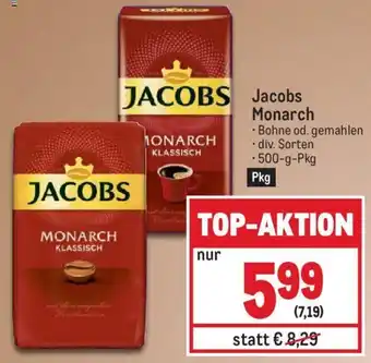 Metro Jacobs Monarch 500-g Angebot
