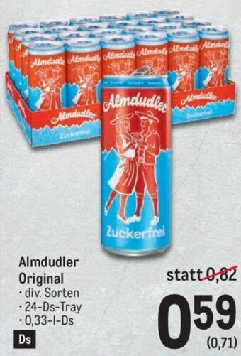 Metro Almdudler Original 0,33-l Angebot