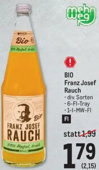 Metro Bio Franz Josef Rauch 1-l Angebot
