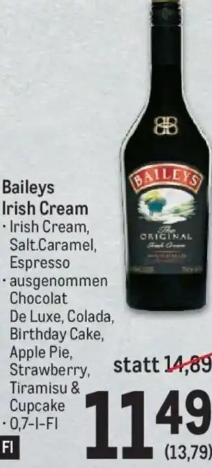 Baileys Irish Cream 0,7-l-Fl