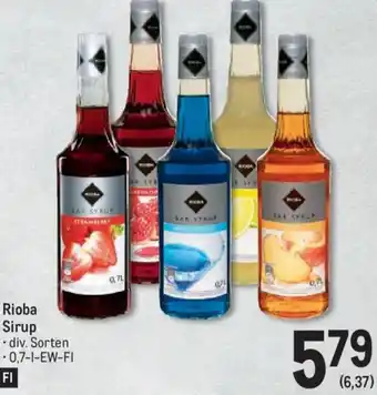 Metro Rioba Sirup 0,7-l Angebot