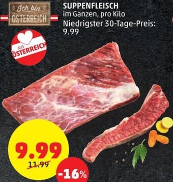 PENNY Suppenfleisch pro kilo Angebot