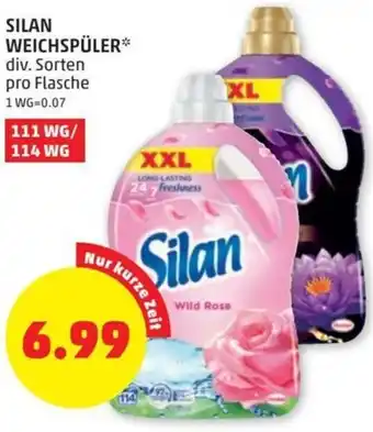 PENNY Silan Weichspüler 111 WG/ 114 WG Angebot