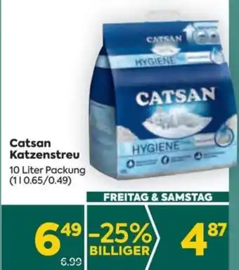 Billa Catsan Katzenstreu 10 Liter Angebot