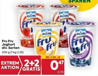 Billa Fru Fru Joghurt div. Sorten 200 g Angebot