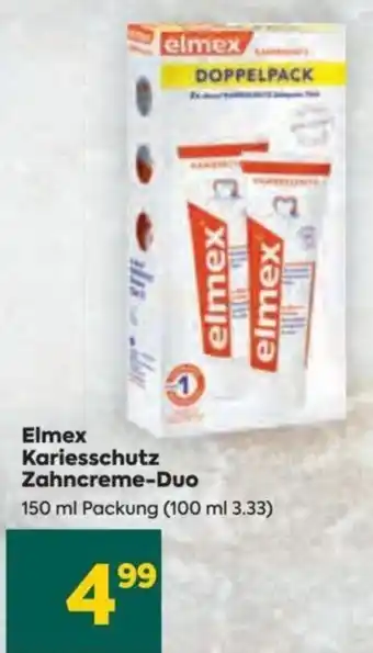 Billa Elmex Kariesschutz Zahncreme-Duo 150 ml Angebot