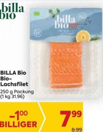 Billa Billa Bio Bio-Lachsfilet 250 g Angebot
