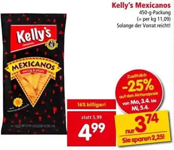 Interspar Kelly's Mexicanos 450-g Angebot
