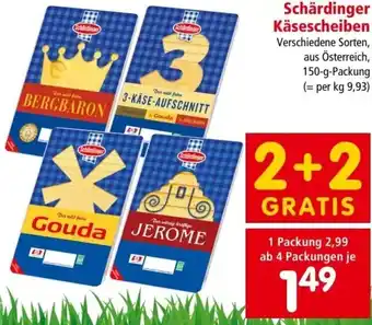 Interspar Schärdinger Käsescheiben 150 g Angebot