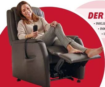 Polstermöbel Fischer Relaxsessel leder Angebot