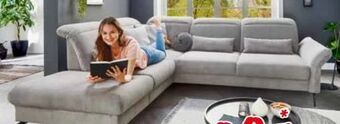 Polstermöbel Fischer Ecksofa stoff Angebot