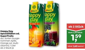 ADEG Happy Day Spezialitäten od. Superfruits 2 Stk. Angebot