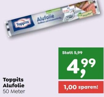 ADEG Toppits Alufolie 50 meter Angebot