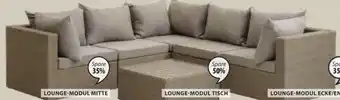 JYSK Lounge-Tischmodul + Mittelmodul + Eck-/Endmodul Ravndrup Angebot