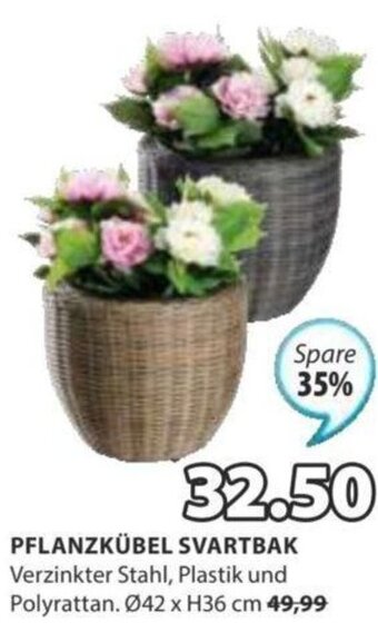 JYSK Pflanzkübel Svartbak ø42 x H36 cm Angebot