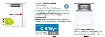 Expert Geschirrspüler SPI6ZMS00D Angebot