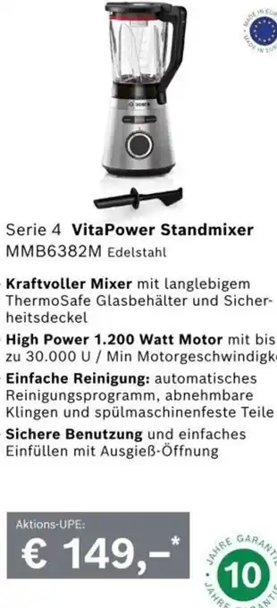 Expert VitaPower Standmixer MMB6382M Angebot