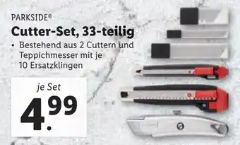 Lidl Parkside Cutter-Set, 33-teilig Angebot