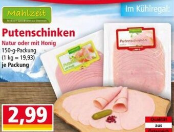 Norma Putenschinken 150g Angebot