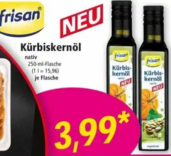 Norma Frisan Kürbiskernöl 250ml Angebot